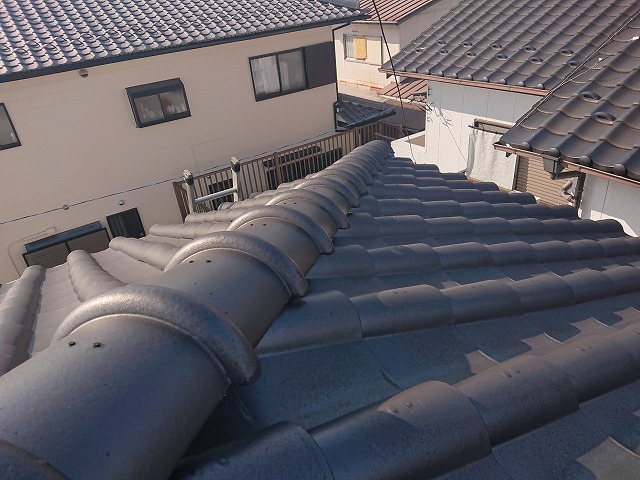 飛散トラブルでご相談いただいた棟瓦